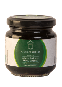 Pedro Ximénez organic vinegar jelly.