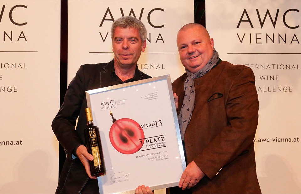 Pedro Ximénez 1927, der bei der International Wine Challenge (AWC) in Wien als bester Wein seiner Kategorie ausgezeichnet wurde.