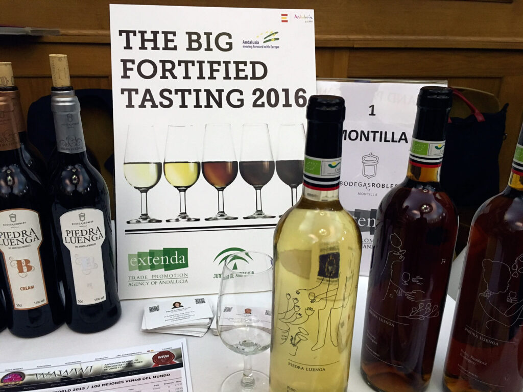 Bodegas Robles en la feria Big Fortified Tasting 2016