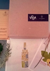 Vida #3.<br>Gift box + wine bottle exclusive edition.