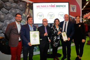El Fino ecológico de Bodegas Robles, uno de los tres únicos Gran Oro concedidos en Biofach 2018