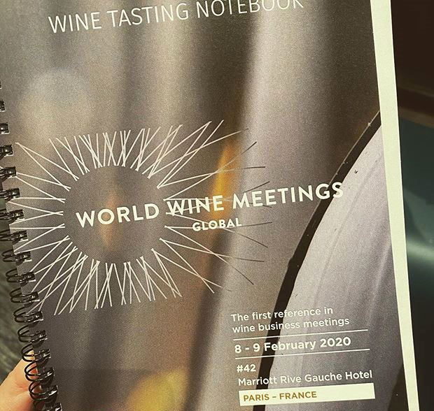 Robles en la World Wine Meetings Paris