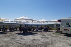 «Consume ecológico en la Campiña Sur» visita Villargallegos