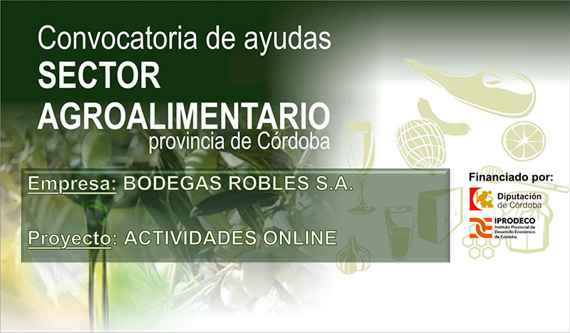 Bodegas Robles apuesta por el canal online