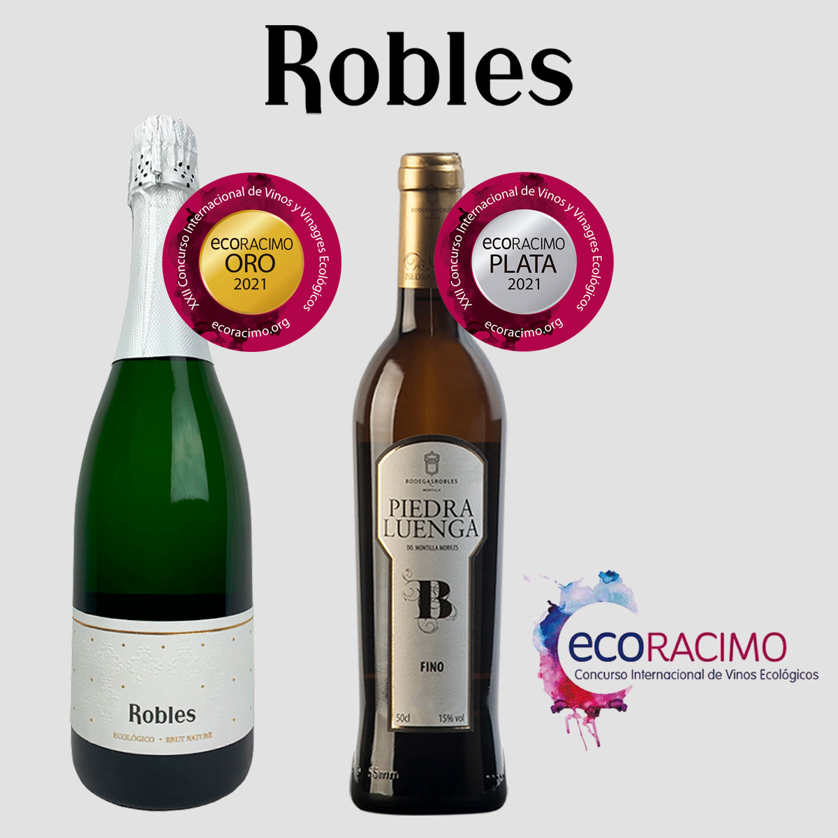 El primer espumoso de uva Pedro Ximénez galardonado con el premio ECORACIMO DE ORO