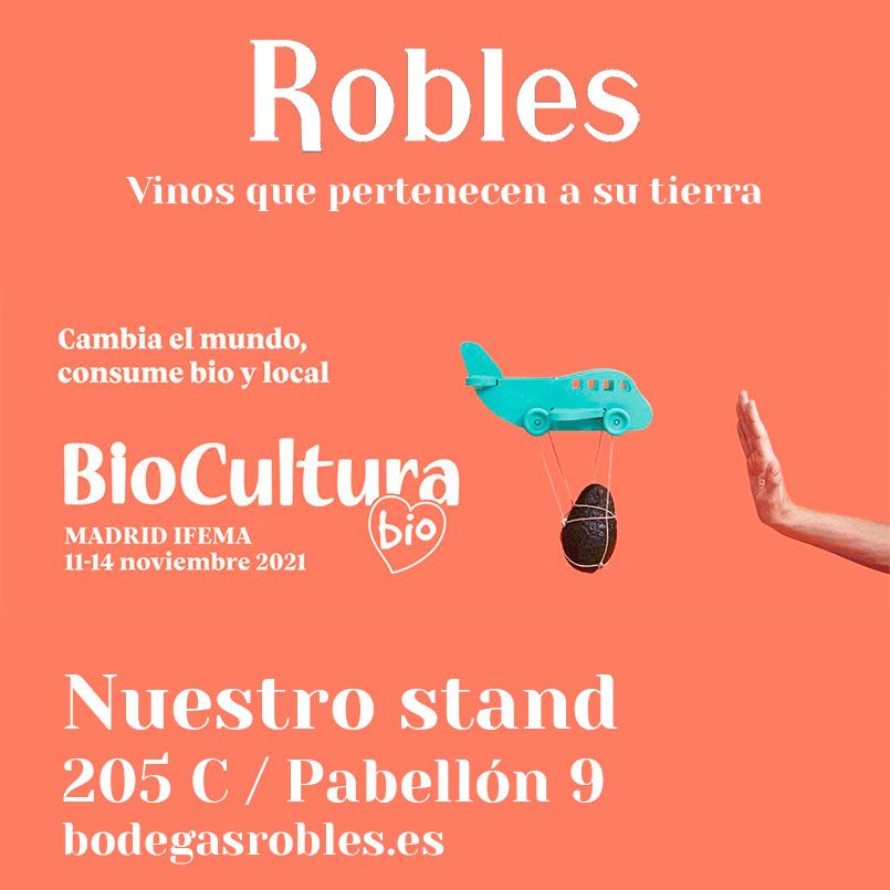 Bodegas Robles en Biocultura Madrid