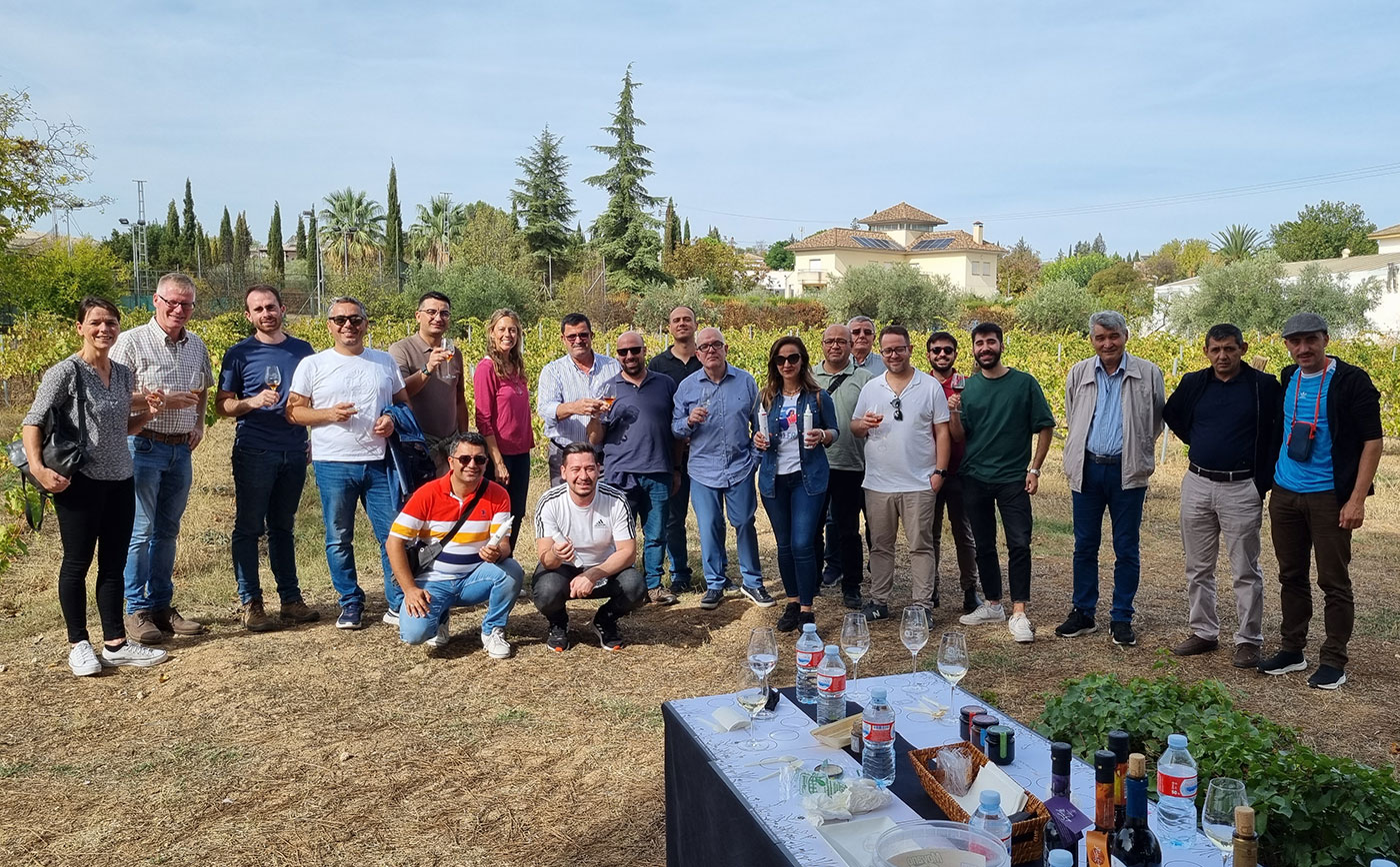Livig Soils Projects visita el viñedo