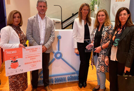 Bodegas Robles galardonada en los Premios Territorio Social Córdoba